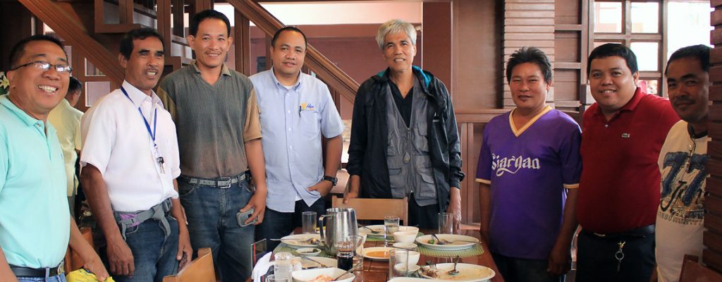 The Adventist Media team with Engr. Nonoy Bataican (3rd from the left). [Anthony Corvera/AdventistMEDIA]
